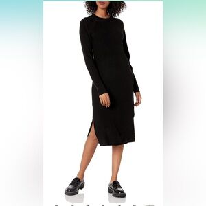 The Drop Ribbed Midi Dress